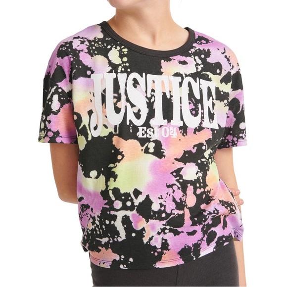 NWT Justice girls leggings and shirts bundle - Picture 3 of 5